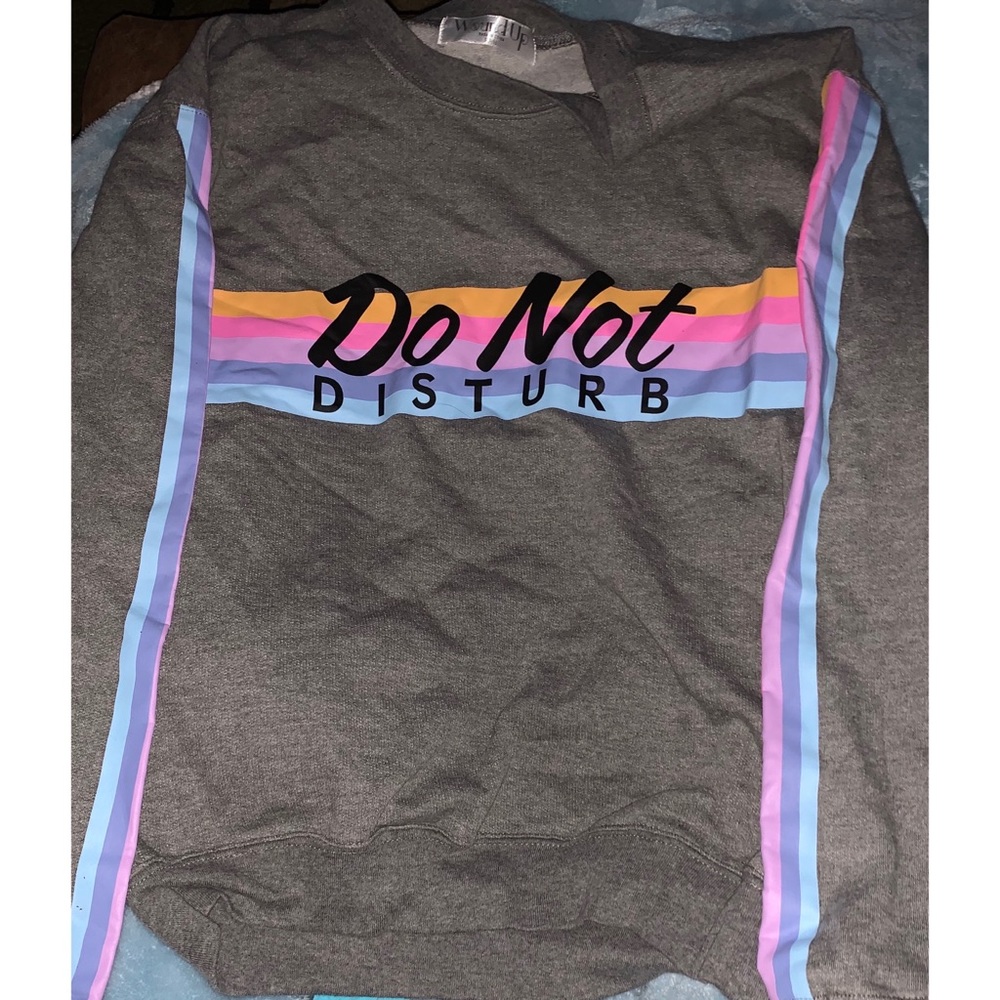 Wound up brand sweater
